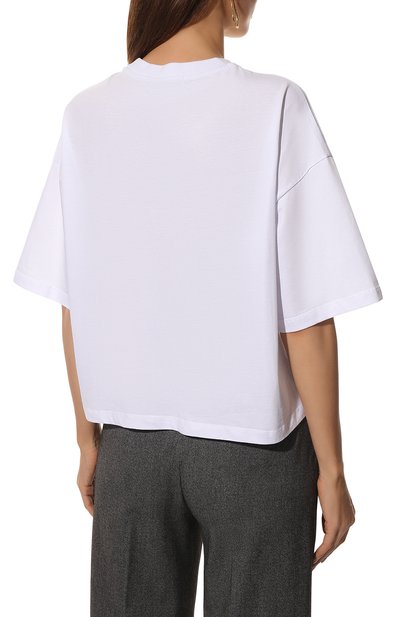 Хлопковая футболка MSGM, арт. 3241MDM175 227298, фото 4