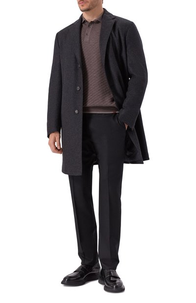 Шерстяное поло PAUL&SHARK коричневого цвета по цене 84550 руб., арт. 15311127, фото 2 Шерстяное поло PAUL&SHARK, арт. 15311127, фото 2