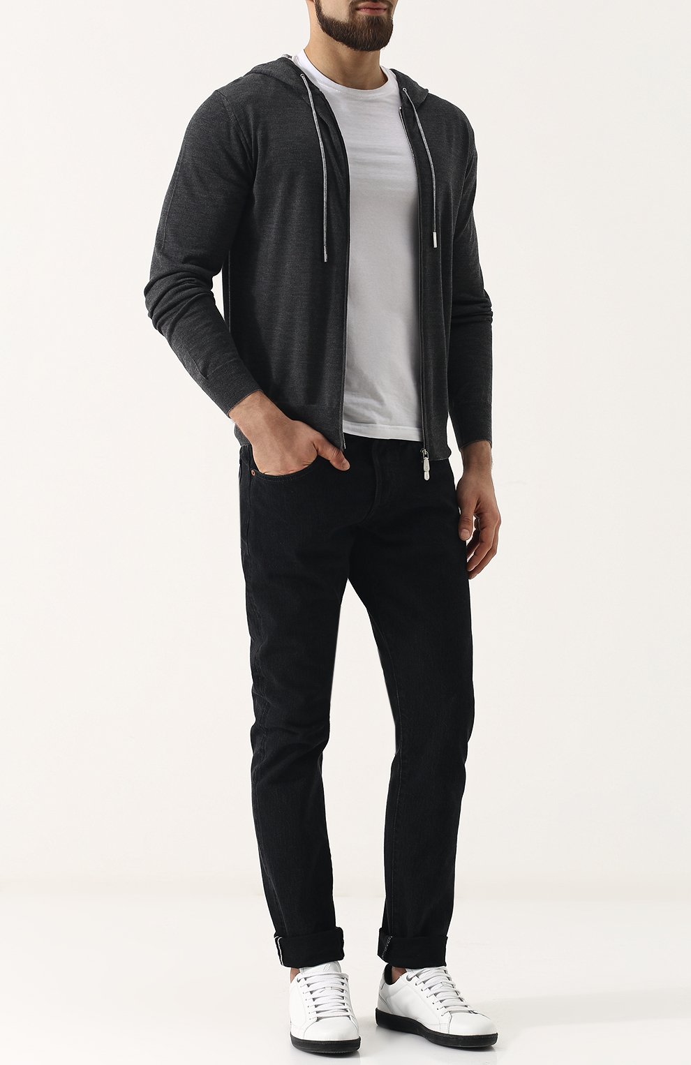 Кардиган из смеси шерсти и шелка ELEVENTY PLATINUM, арт. 979MA0256 MAG24003, фото 2