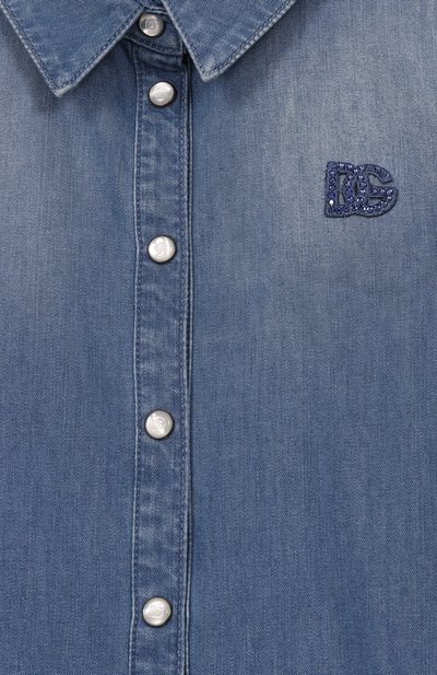 Джинсовая рубашка DOLCE & GABBANA, арт. L56S66/LDD84_001, фото 3