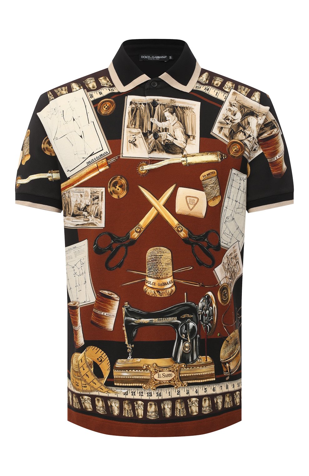 Хлопковое поло DOLCE & GABBANA, арт. G8LB0T/HI7EZ, фото 1