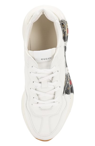 Кожаные кроссовки rhyton GUCCI, арт. 576050/DRW00, фото 5