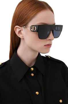 Женские солнцезащитные очки DIOR EYEWEAR коричневого цвета, арт. 30M0NTAIGNE S3U 22B0 | Фото 2 (Тип очков: С/з; Региональные ограничения белый список (Axapta Mercury): RU, Не проставлено; Материал: Пластик; Нос: Не проставлено; Оптика Гендер: оптика-женское; Очки форма: Прямоугольные)