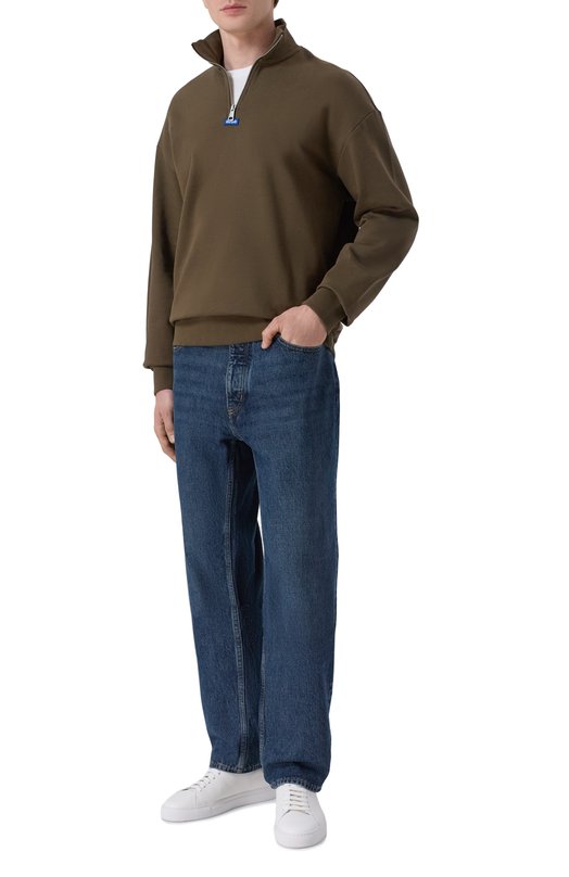 Хлопковый анорак HUGO Blue 50522367 Коричневый  50522367 Фото 2