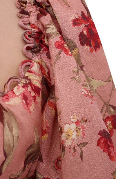 Льняной топ ZIMMERMANN, арт. 1476TCAS, фото 5