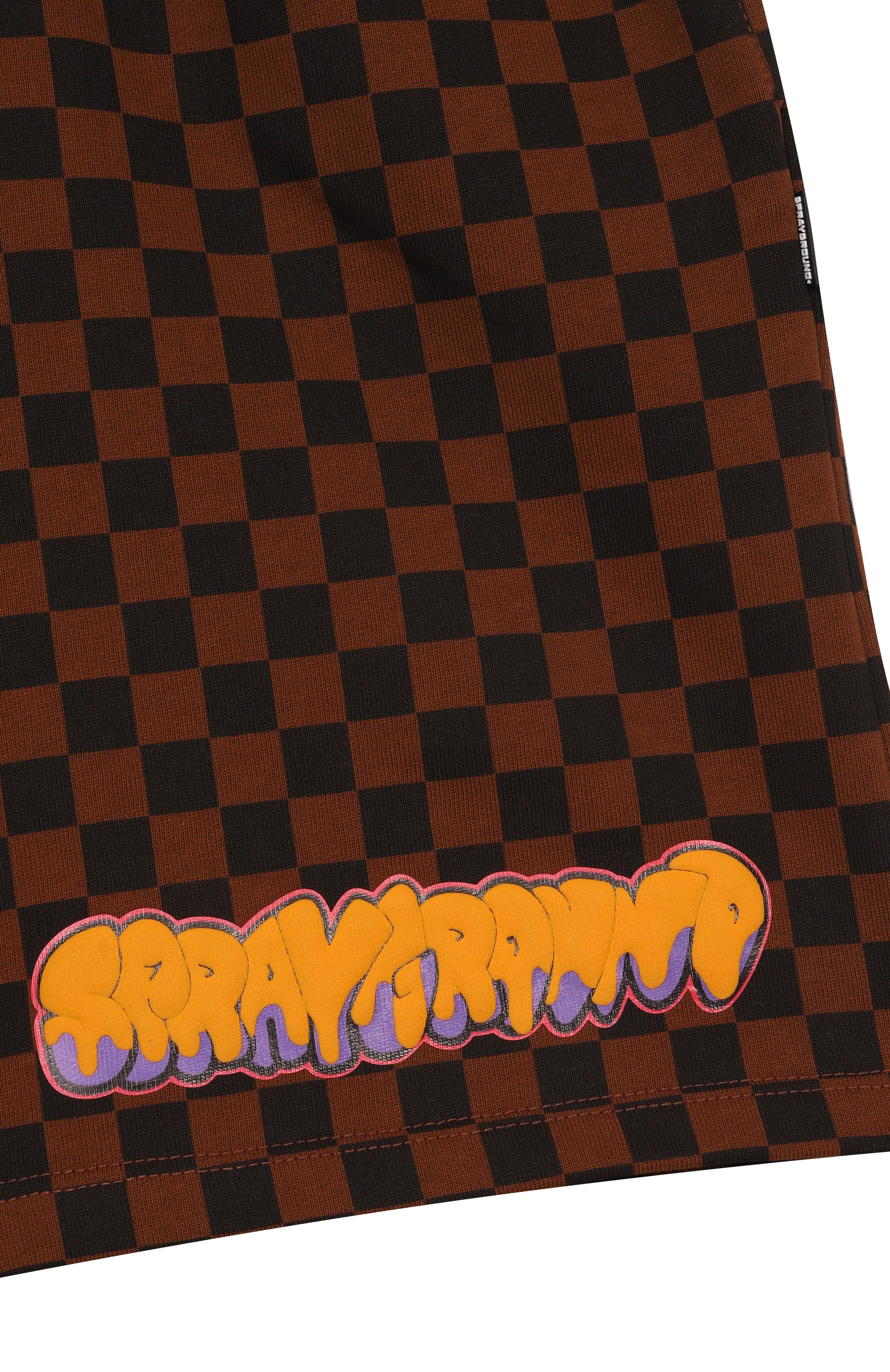 Хлопковые шорты SPRAYGROUND, арт. SPY1439E/MAKES THE W0RLD G0 R0UND SH0RTS, фото 3