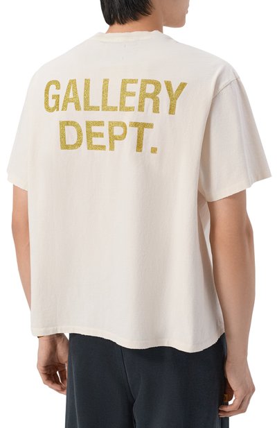 Хлопковая футболка GALLERY DEPT., арт. T0P032/C0TT0N, фото 4