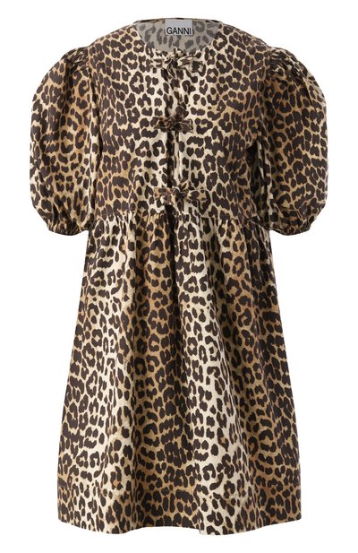 Женское хлопковое платье GANNI, арт. F9758