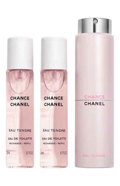 Женский туалетная вода chance eau tendre (3x20ml) CHANEL, арт. 0126300