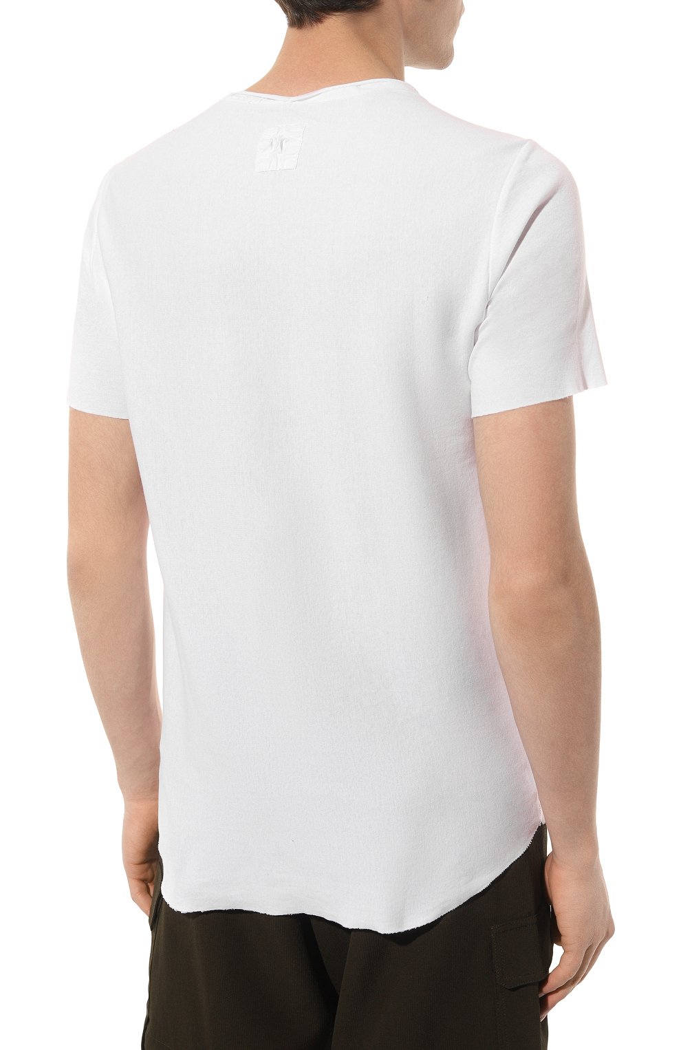 Хлопковая футболка HANNES ROETHER, арт. 111059/ME35KKES.213.215, фото 4