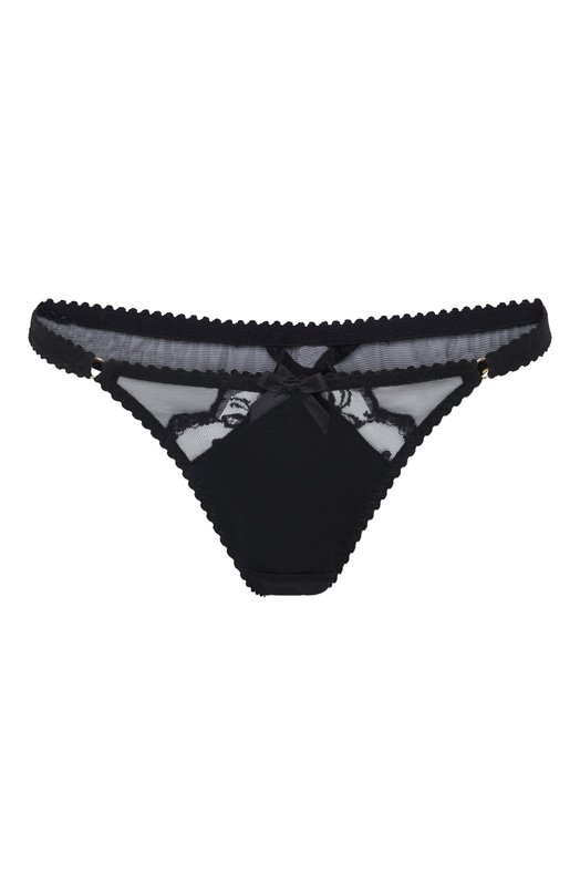 Шелковые трусы-стринги Daphnie Agent Provocateur AP12389001001 Чёрный AP12389001001