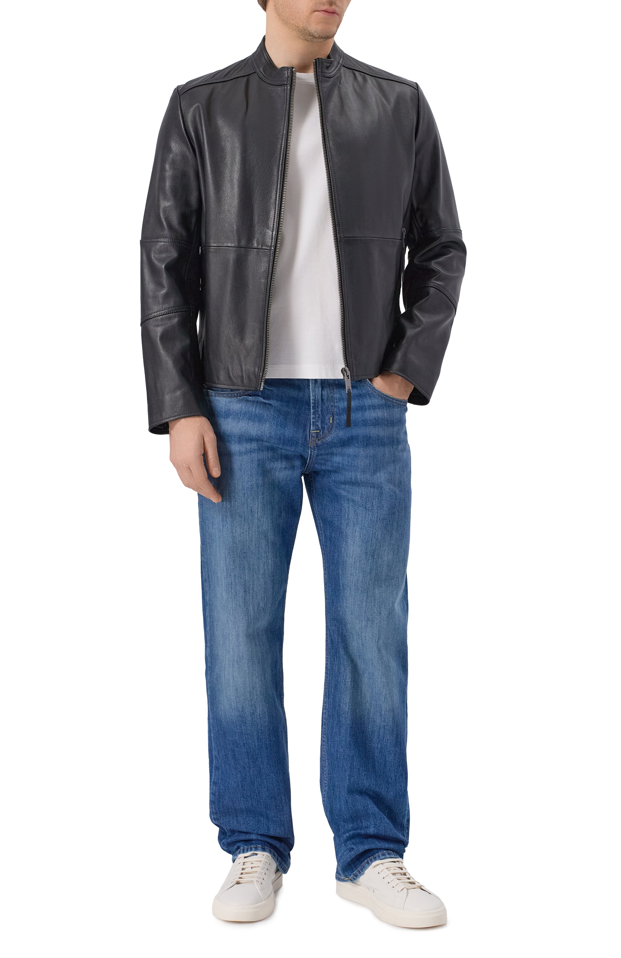 Кожаная куртка HUGO, арт. 50540984, фото 2