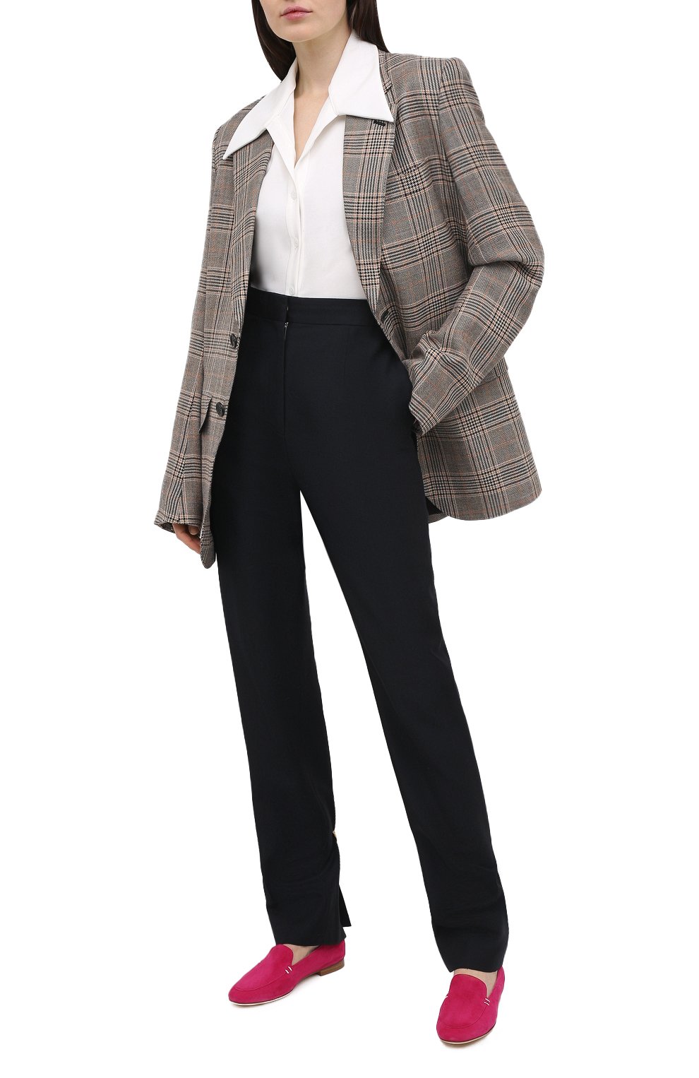 Замшевые лоферы KITON, арт. D51801X08T52, фото 2