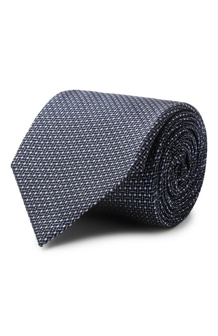 Мужской шелковый галстук ZEGNA синего цвета по цене 0 руб., арт. 1P8/Z9D31TA9 | Фото 1