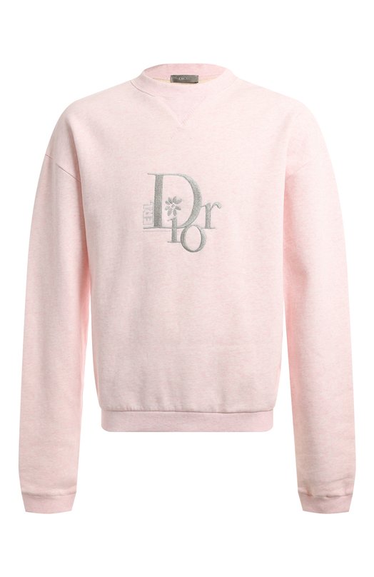 

Хлопковый свитшот Dior, Розовый