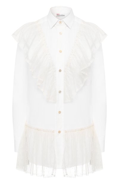 Женская хлопковая блузка REDVALENTINO, арт. TR0ABD20/50K