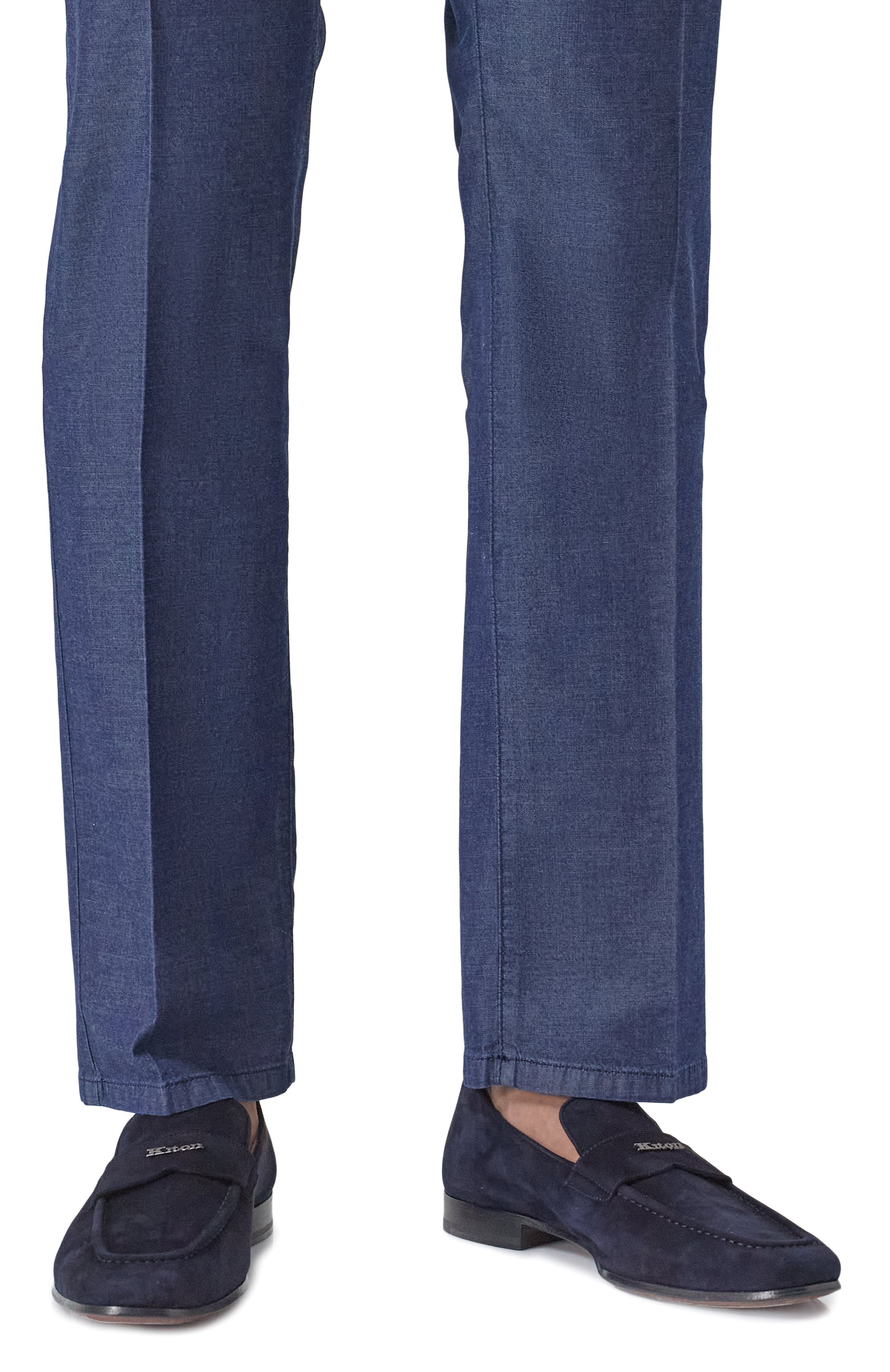 Замшевые лоферы KITON, арт. USSA271N0119606, фото 3