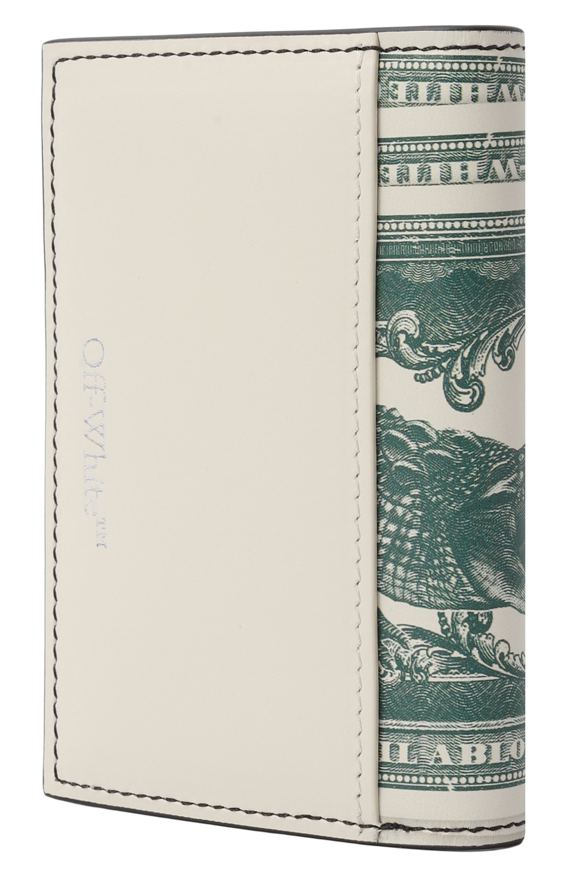 Кожаный футляр для кредитных карт OFF-WHITE, арт. 0MND09ES25LEA001, фото 2