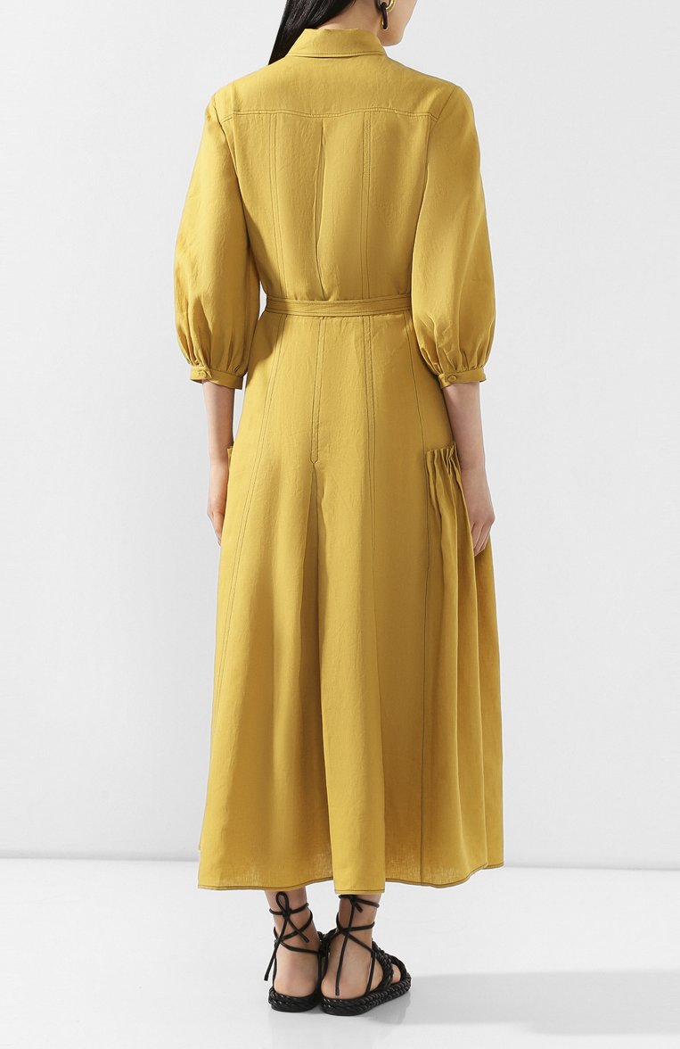 Льняное платье GABRIELA HEARST, арт. 220441/LA001/42, фото 4