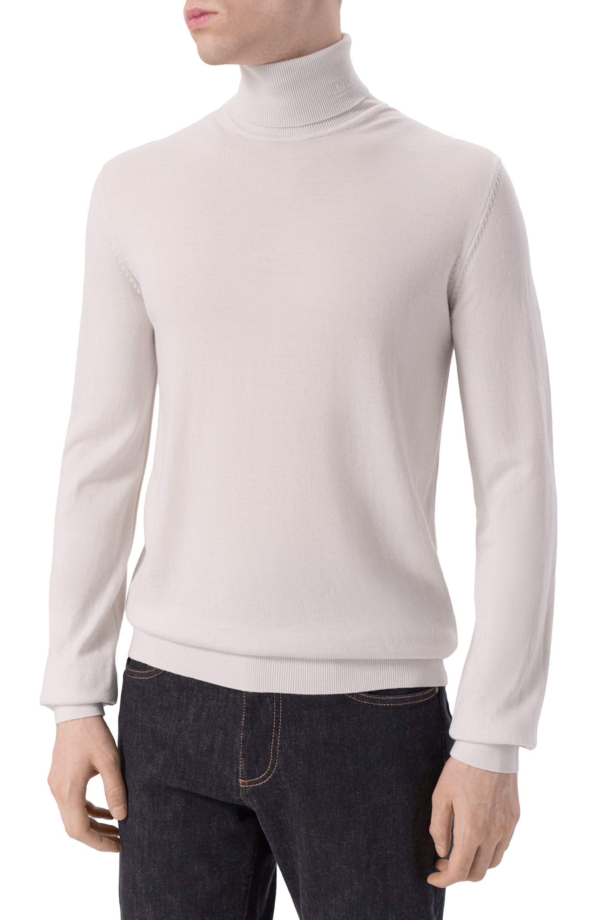 Шерстяная водолазка HUGO, арт. 50474174, фото 3