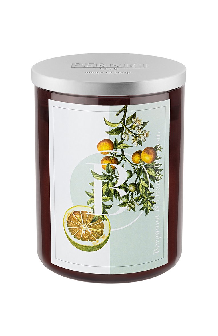 Свеча bergamot & orange blossom (900g) PERNICI бесцветного цвета, арт. 8001962085595 | Фото 1 (Нос: Не проставлено; Региональные ограничения белый список (Axapta Mercury): Не проставлено; Ограничения доставки: flammable, fragile-2)