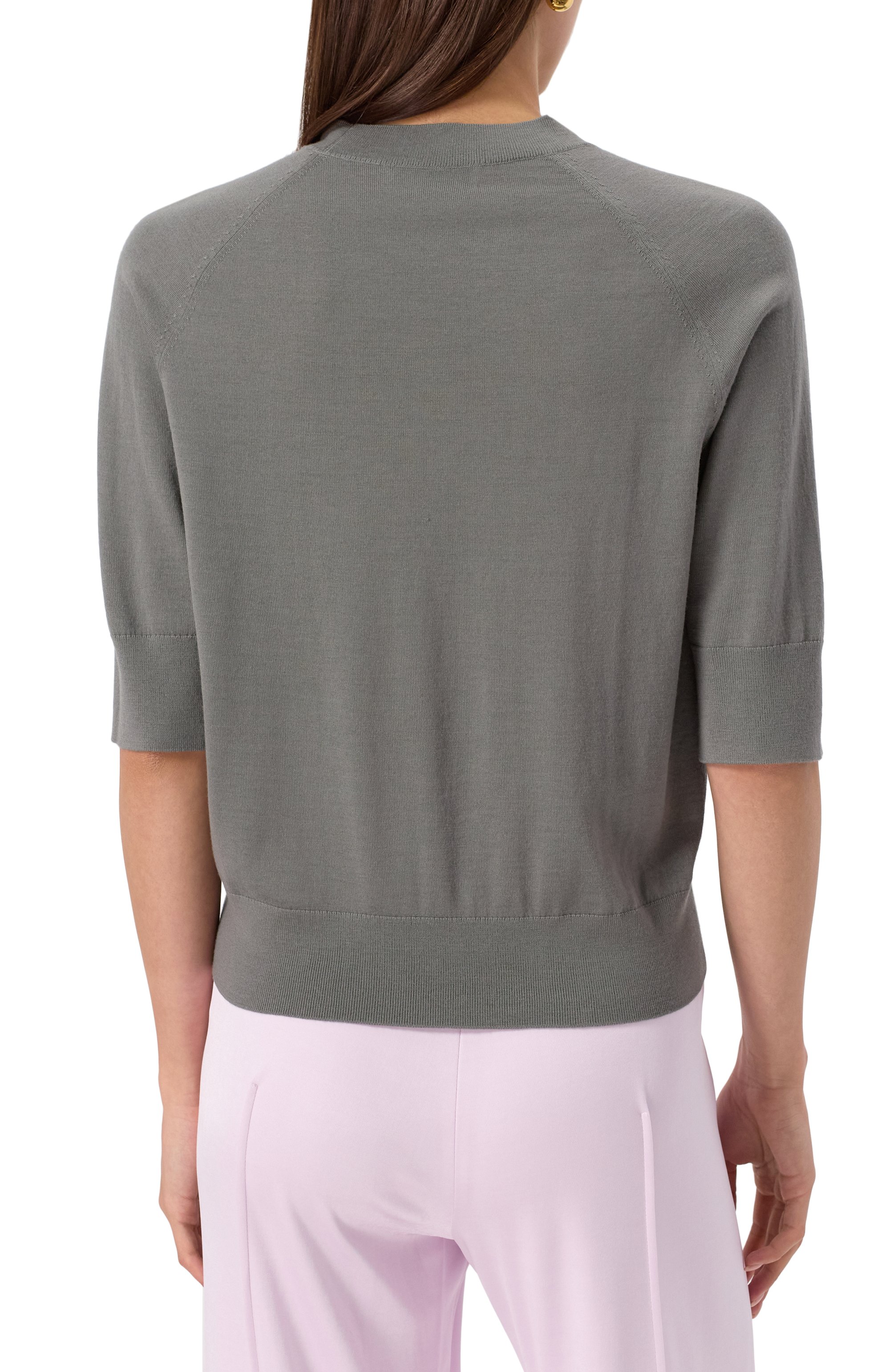 Шерстяной пуловер DRIES VAN NOTEN, арт. 251-011201-1700, фото 4