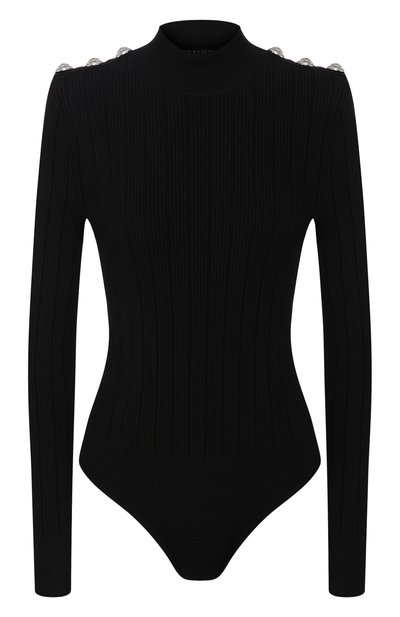 Женское боди из вискозы BALMAIN, арт. SF00967/K539