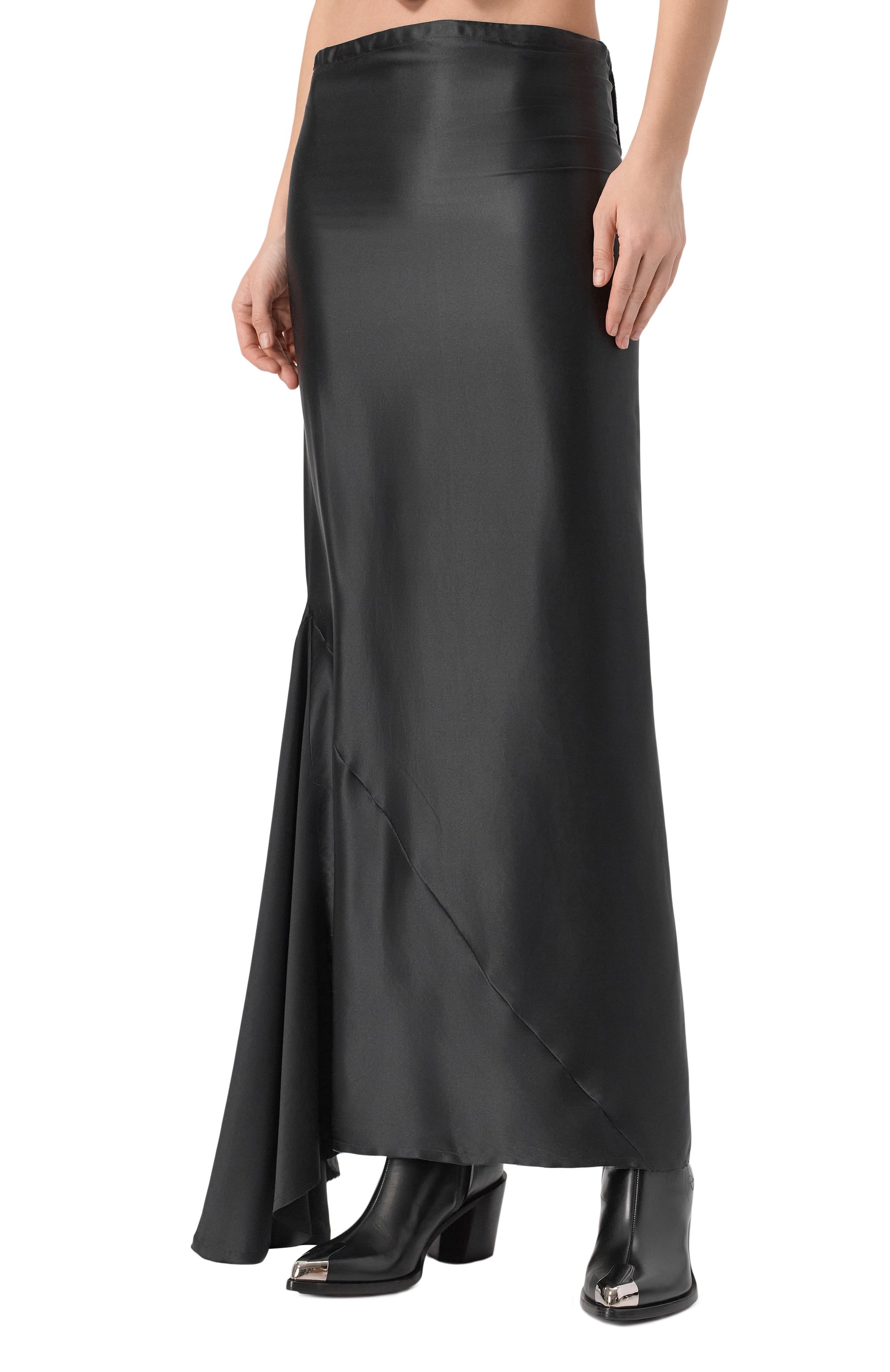 Атласная юбка ANN DEMEULEMEESTER, арт. B0010457/FA134, фото 3