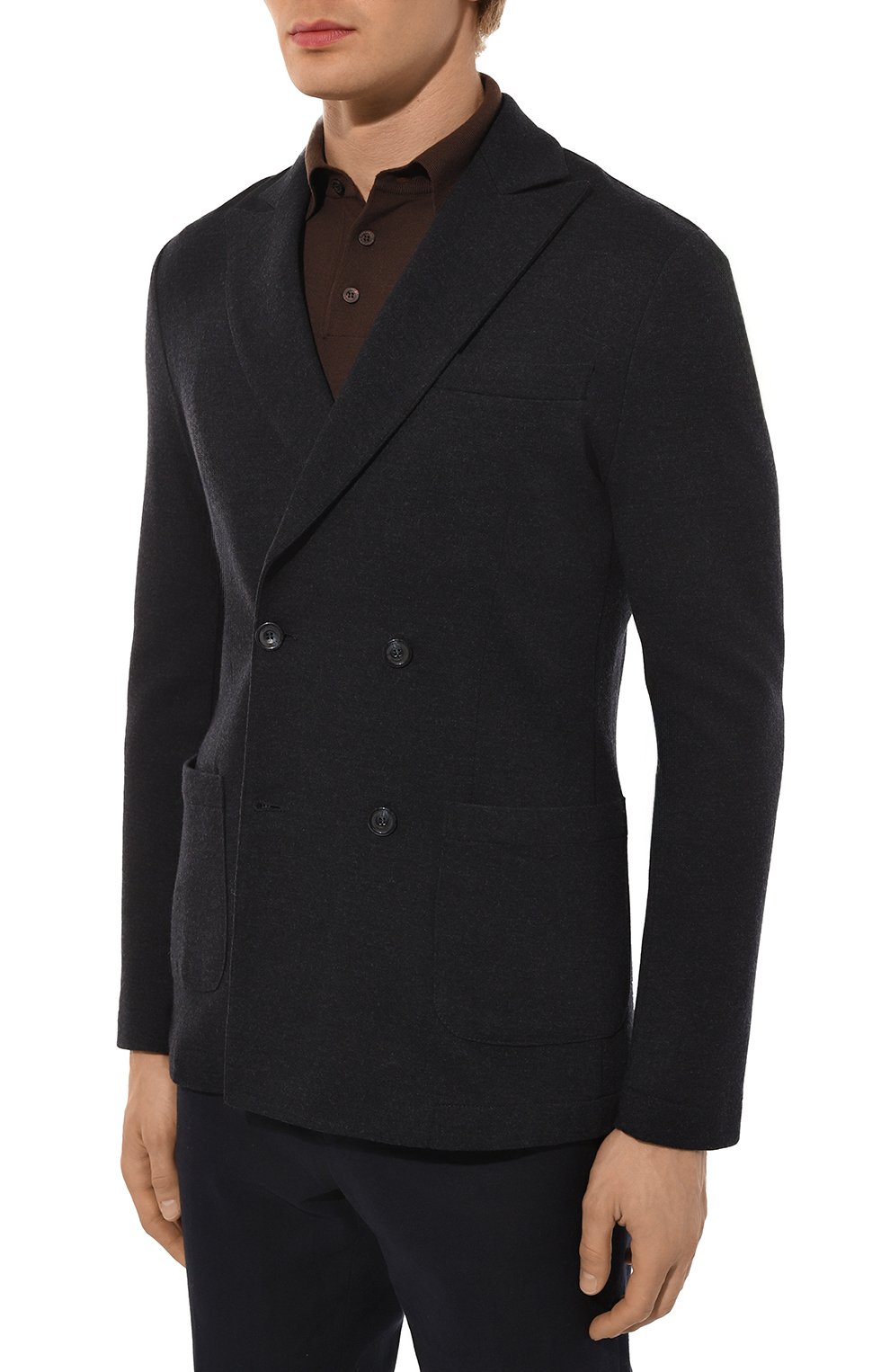 Пиджак из шерсти и кашемира MARCO PESCAROLO, арт. ER0S/50Y11, фото 5
