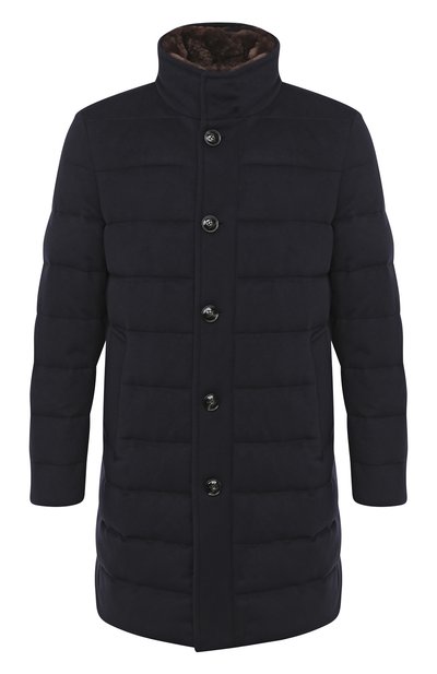 Пуховик из шерсти и кашемира KITON, арт. UW0838MV03T97, фото 1