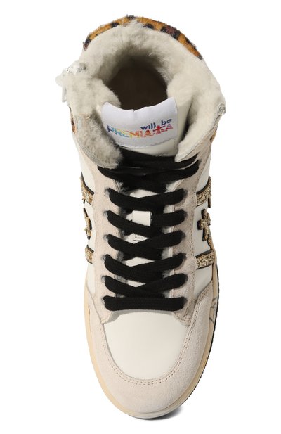 Кожаные кеды wally PREMIATA WILL BE, арт. 24M322408/WALLY HI M/36-40, фото 4