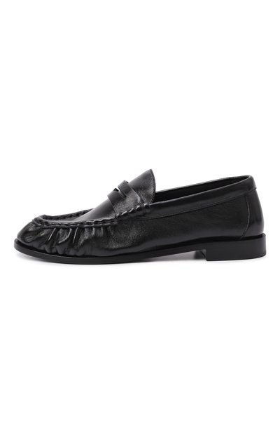Кожаные пенни-лоферы le loafer SAINT LAURENT, арт. 818908/AA00K, фото 4