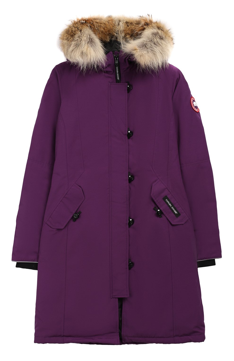 Пуховая парка brittania с меховой отделкой CANADA GOOSE, арт. 4593Y, фото 1