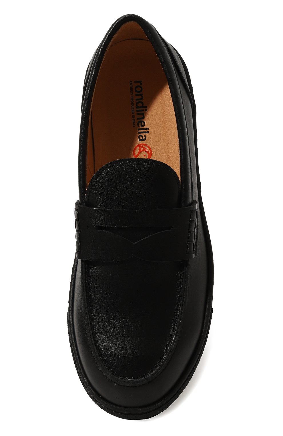 Кожаные пенни-лоферы RONDINELLA, арт. 12125A/37-42, фото 4