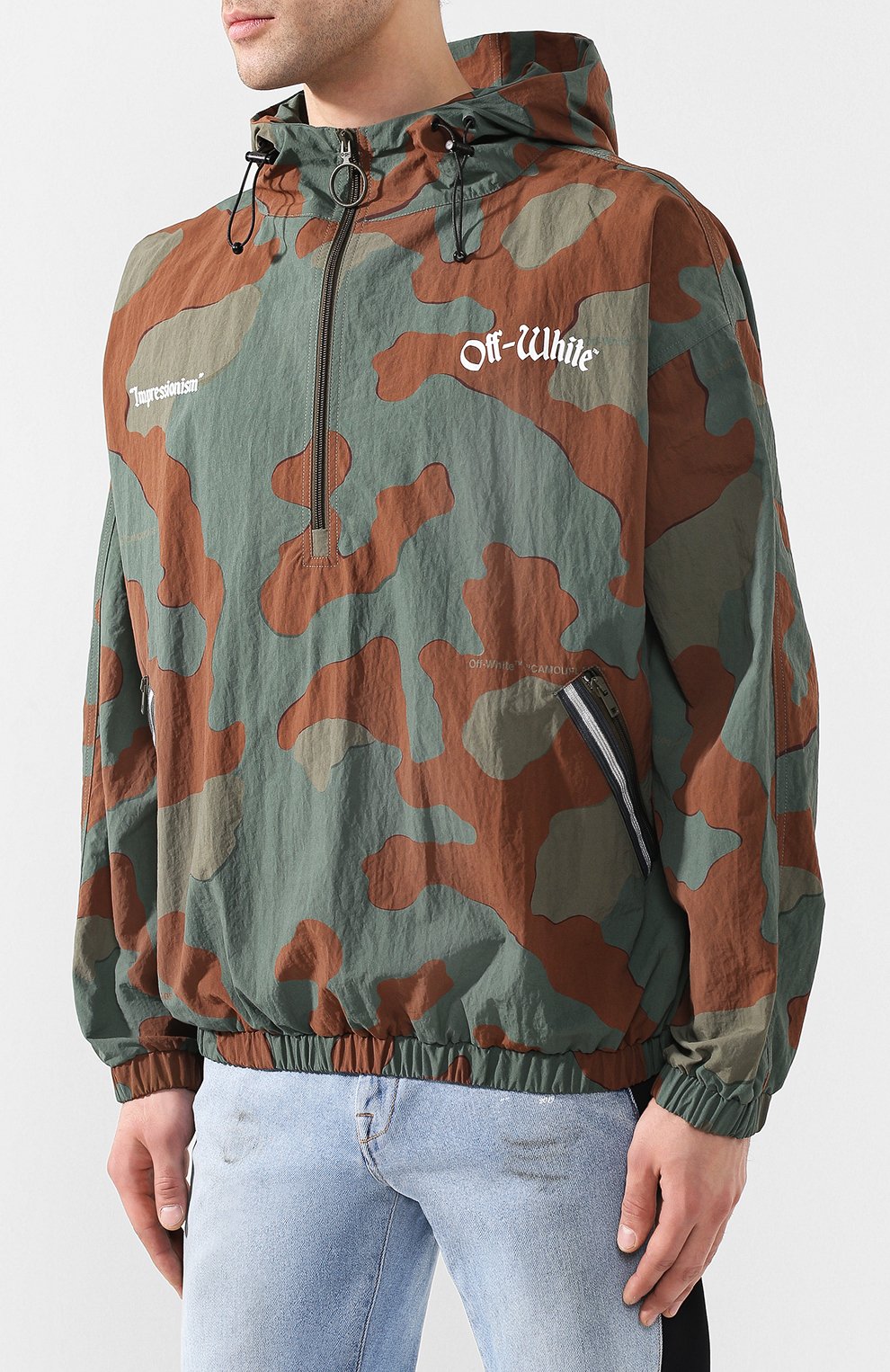 Анорак с капюшоном OFF-WHITE, арт. 0MEA168R19C010249943, фото 3