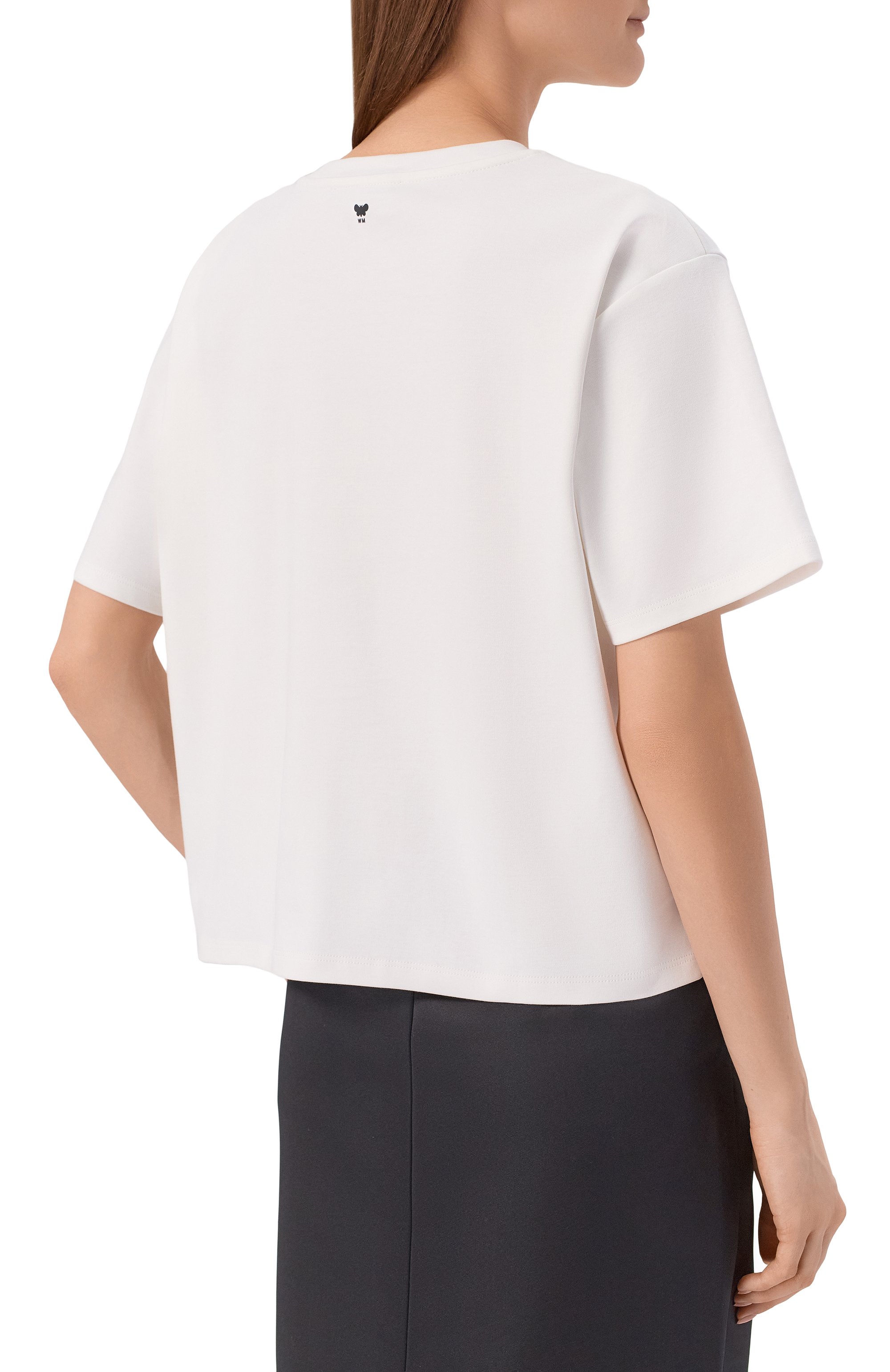 Хлопковая футболка WEEKEND MAX MARA, арт. WKDSABAT0, фото 4