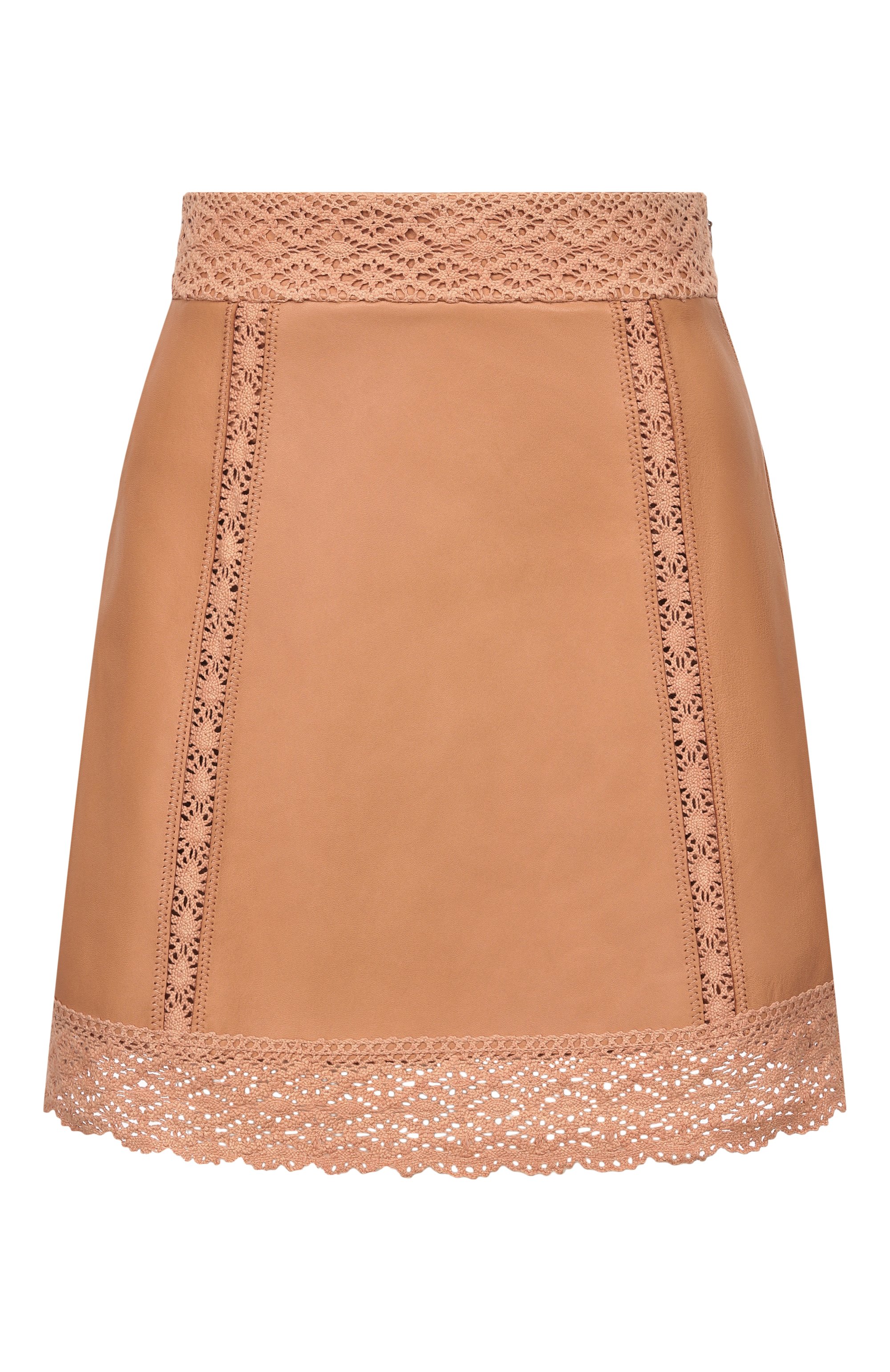 Кожаная юбка MVST, арт. M26.2PW.L901/NAPPA PL0NGE, фото 1