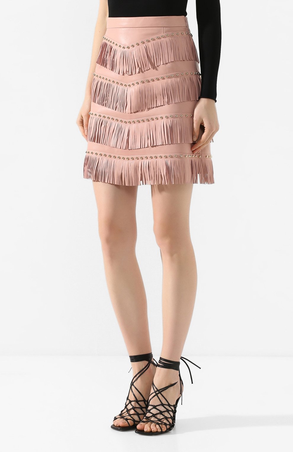 Кожаная юбка DROME, арт. DPD1920P/D1098P, фото 3