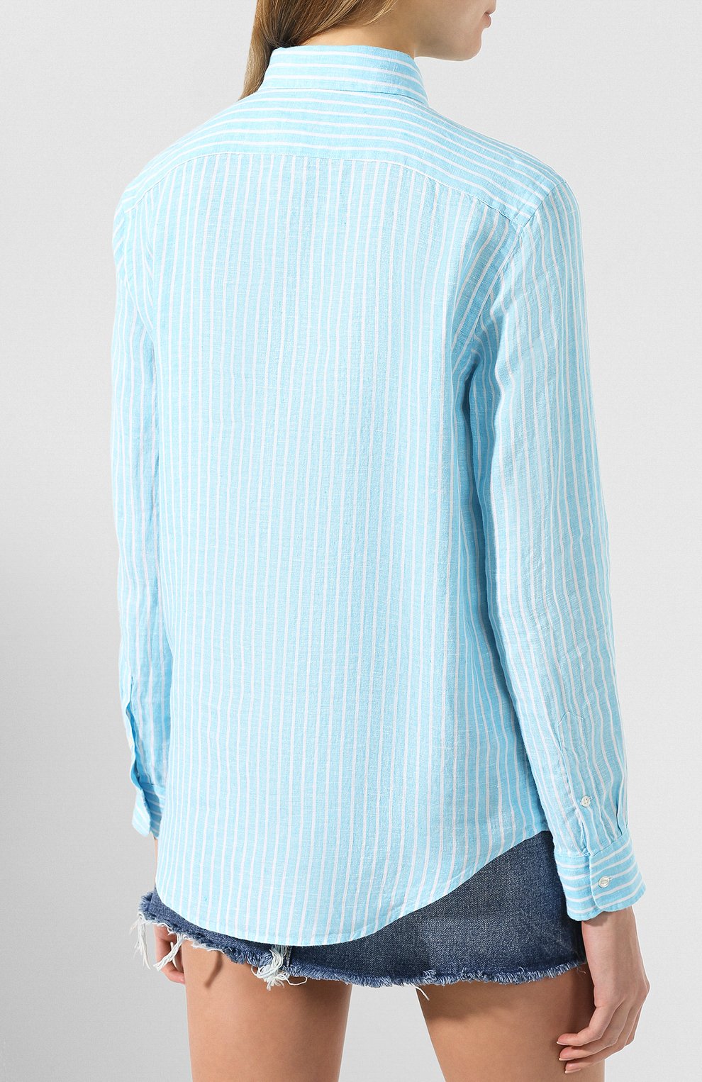 Льняная рубашка POLO RALPH LAUREN, арт. 211732639, фото 4