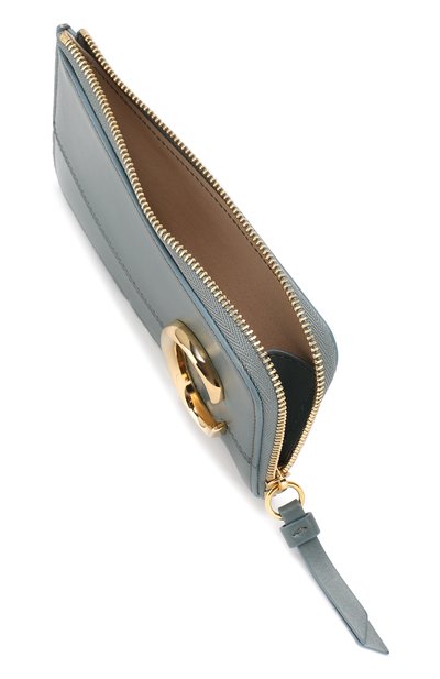 Кожаный футляр для кредитных карт chloé c CHLOÉ, арт. CHC19SP057A37, фото 3