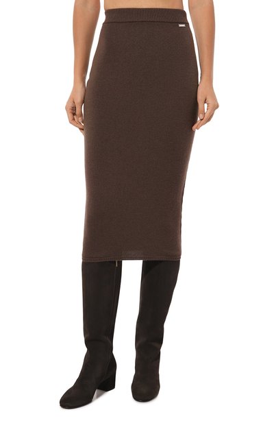 Кашемировая юбка KITON, арт. D5474820102, фото 3