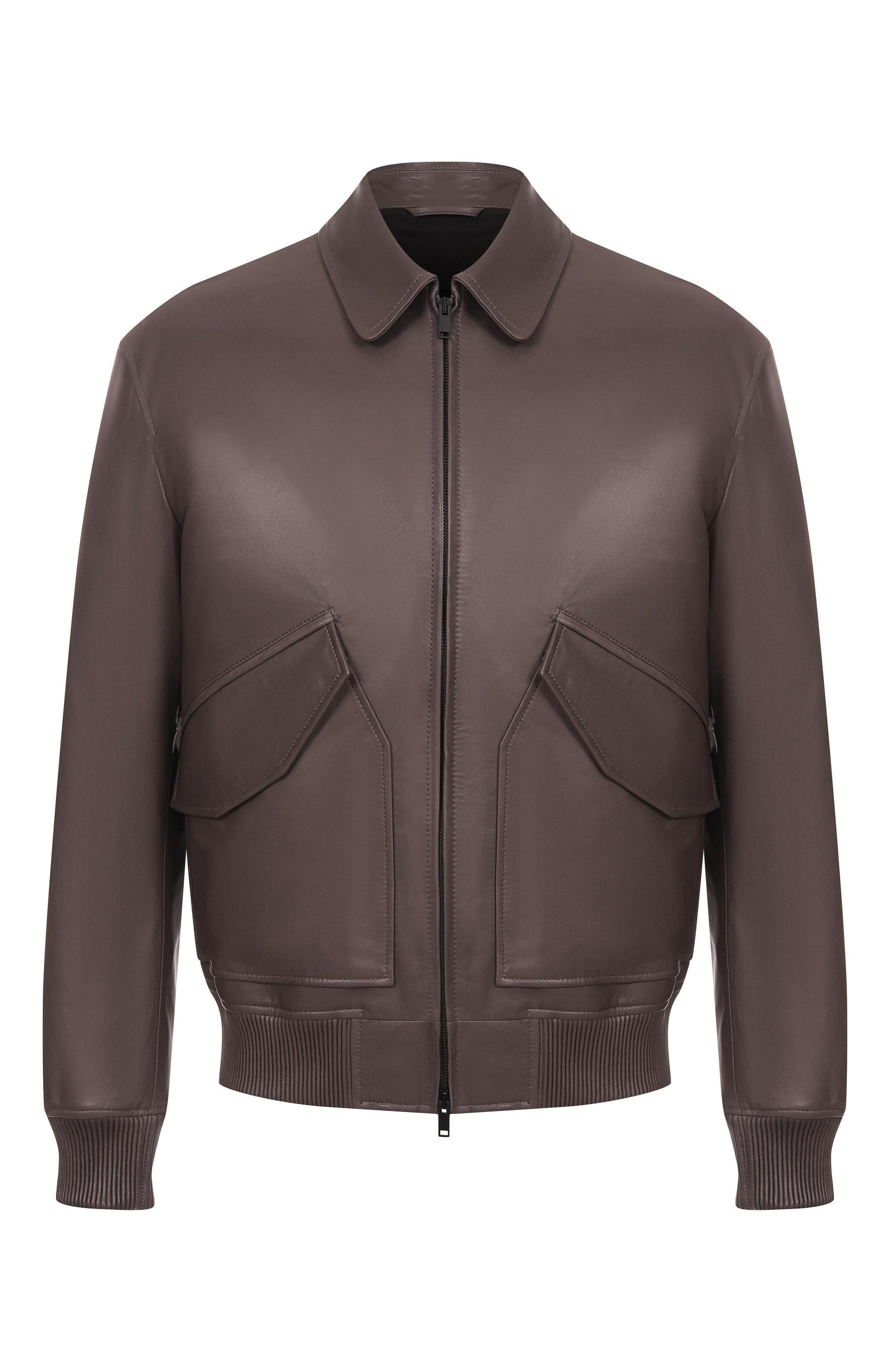 Кожаный бомбер MVST, арт. 54205/48-56, фото 1