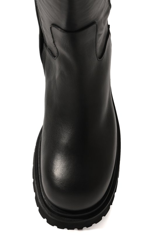 Кожаные сапоги Ulrika Nude of Scandinavia Чёрный, фото 6