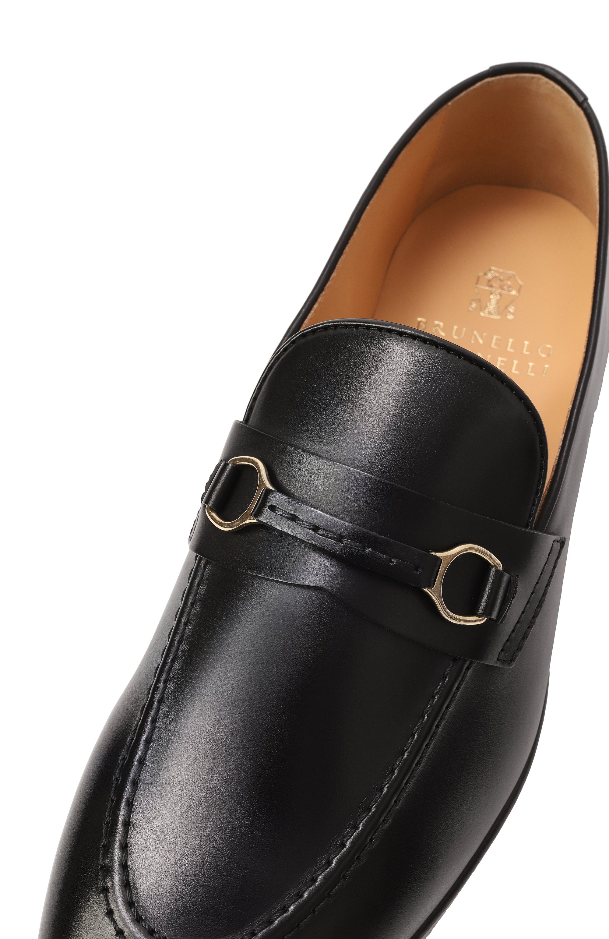 Кожаные лоферы BRUNELLO CUCINELLI, арт. MZUDIPG728, фото 7