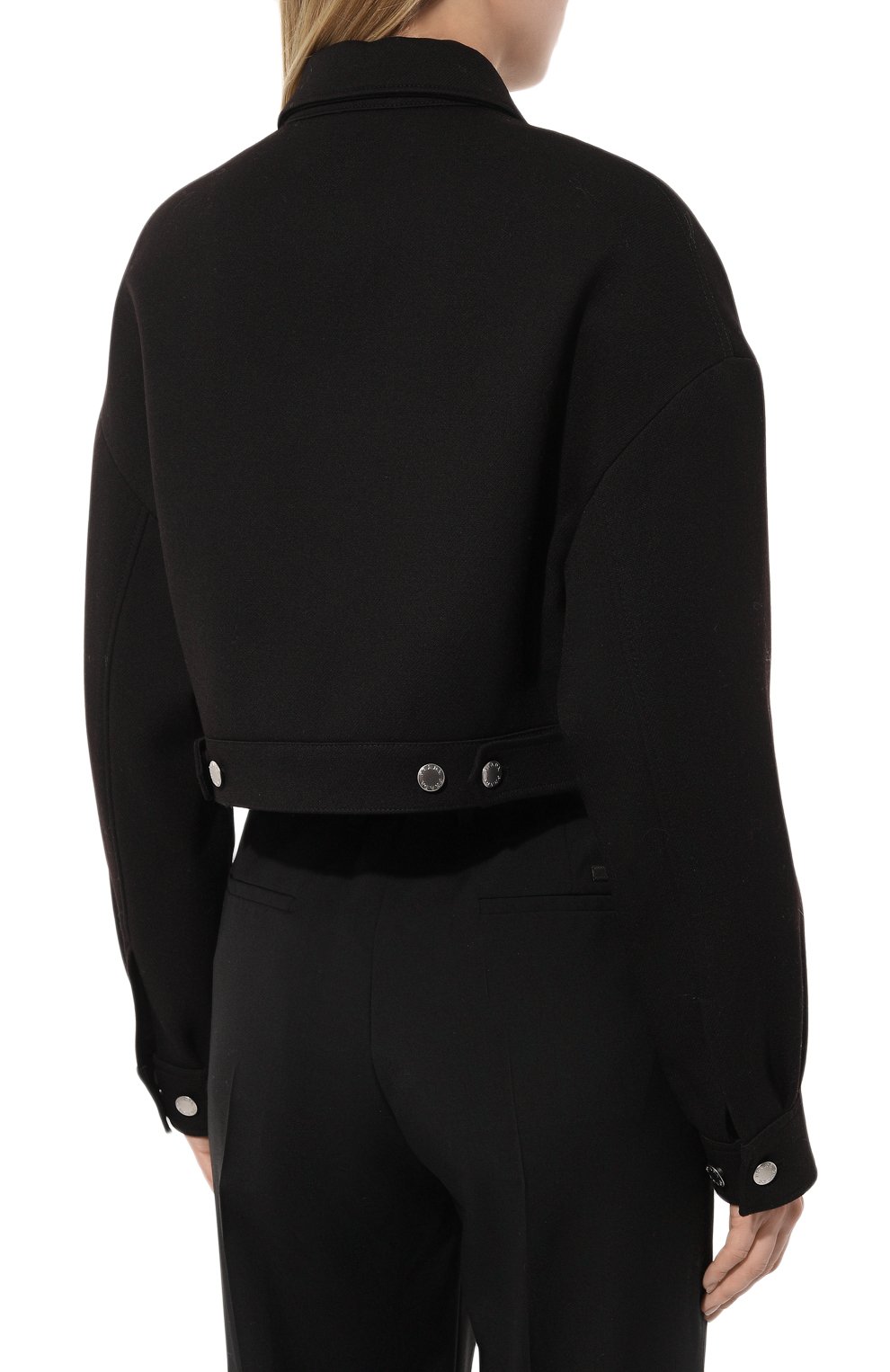 Шерстяной жакет PRADA, арт. P507M-1Z2H-F0002-212, фото 4