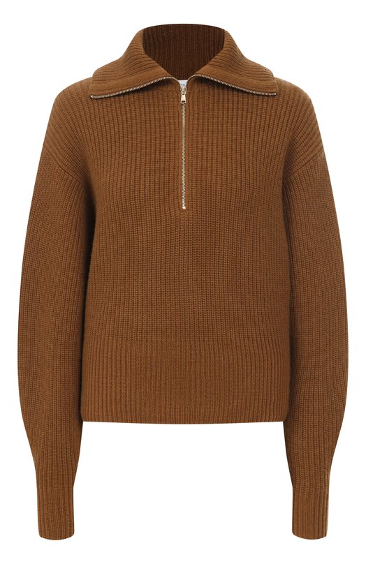 Свитер из шерсти и кашемира Max Mara NADAR Коричневый NADAR