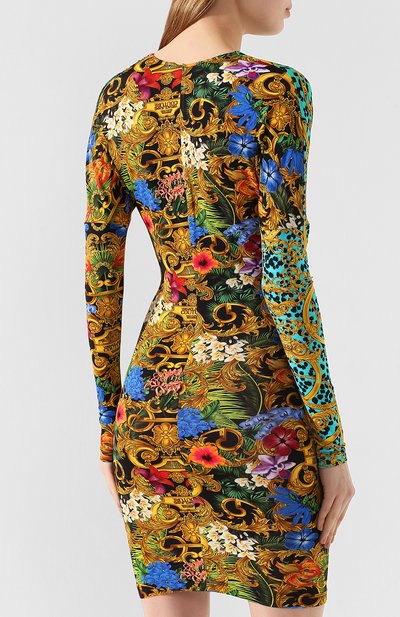 Платье из вискозы VERSACE JEANS COUTURE, арт. D2HVA413-VDP913/S0644, фото 4