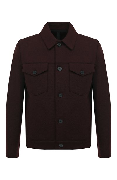 Шерстяная куртка-рубашка HARRIS WHARF LONDON, арт. C9331MLK, фото 1