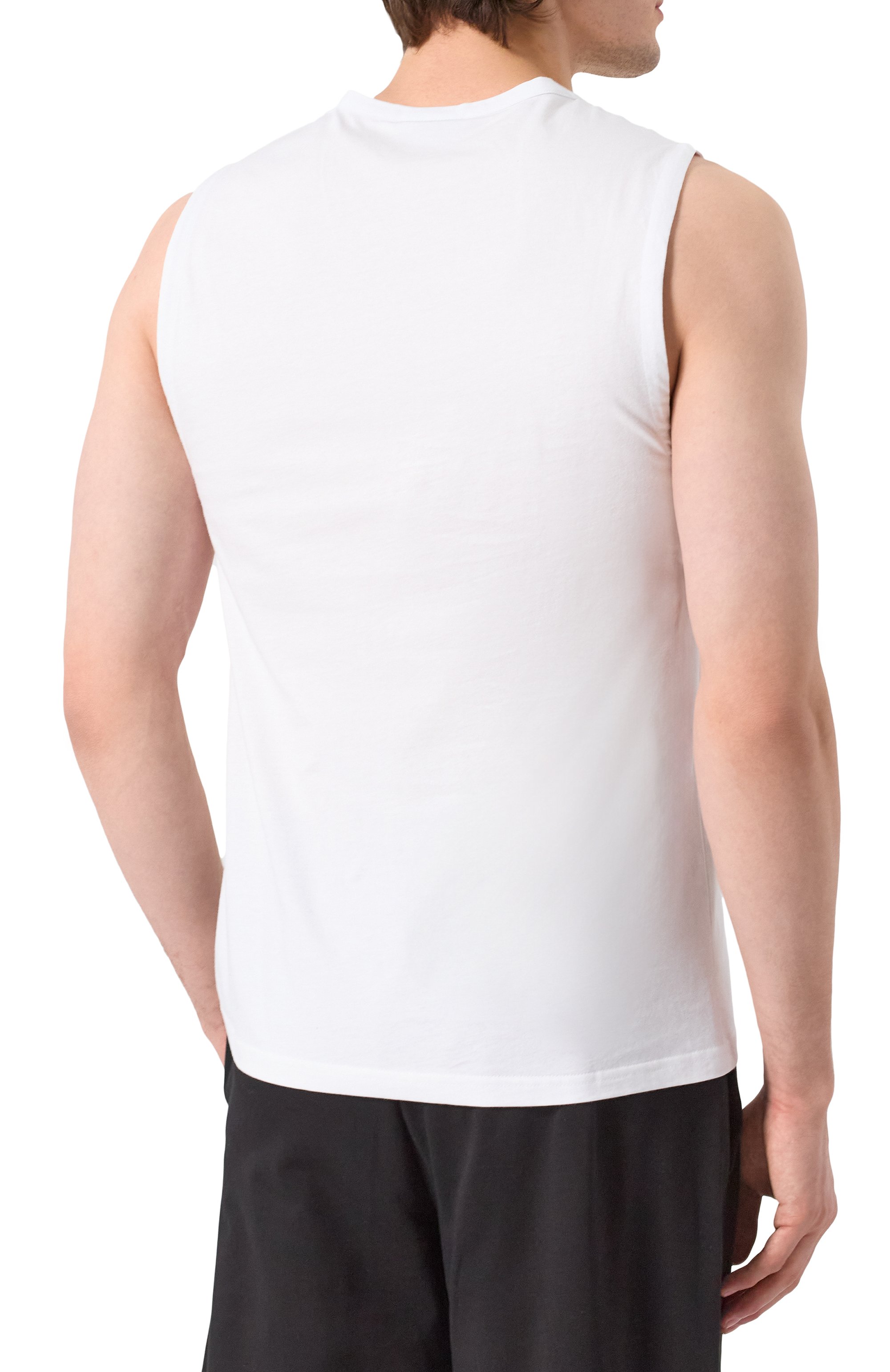 Хлопковая майка EMPORIO ARMANI, арт. EM000572/AF12326, фото 4