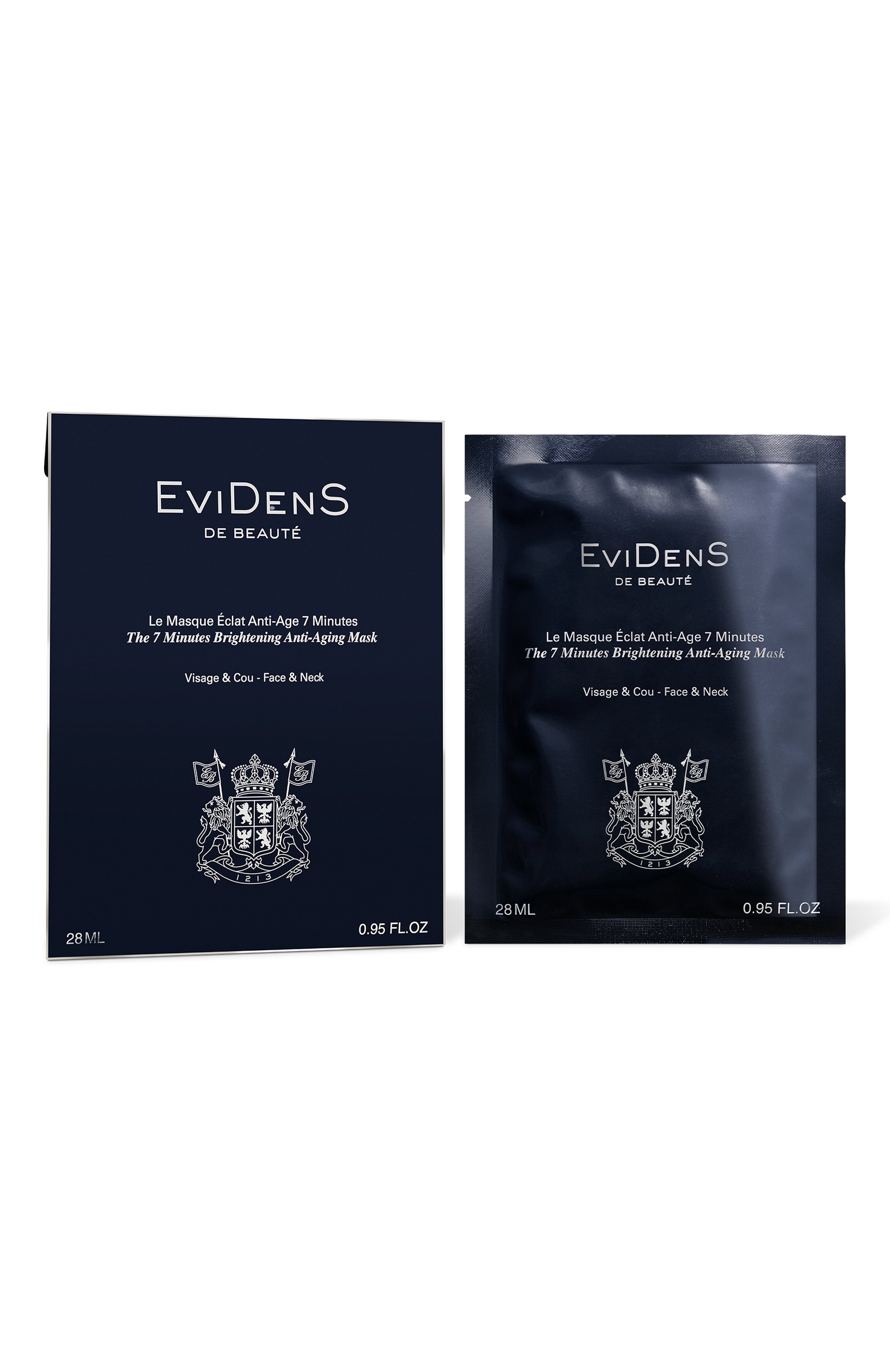 7-минутная маска "сияние" для лица и шеи (28ml) EVIDENS DE BEAUTE, арт. 4570117112430, фото 1